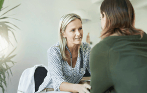 speaking to GP/clinician