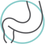 bowel icon in green circle