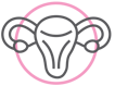 cervical icon in pink circle