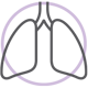 lung icon in purple circle