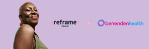 Reframe cancer and Benenden Health logos