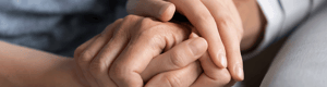 two pairs of holding hands