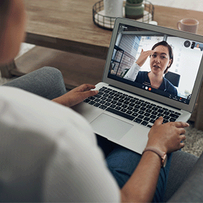 video call with cancer nurse